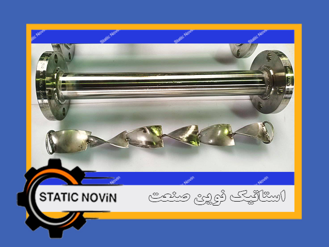 استاتیک میکسر هلیکال استیل 316